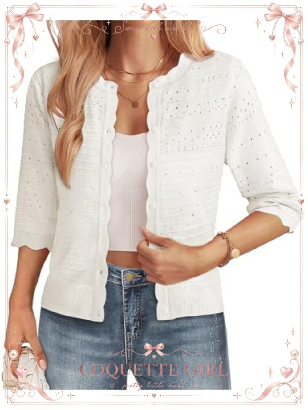 Women's Short Sleeve Cropped Knit Ribbed Cardigan Button Down V-Neck